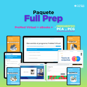 Full prep: Premed Virtual + Crackeando + eBooks